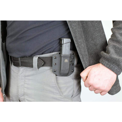 Паучер ATA-Gear Pouch ver.1 Black для магазина Flarm/Grand Power T910 (правша/левша) фото 3