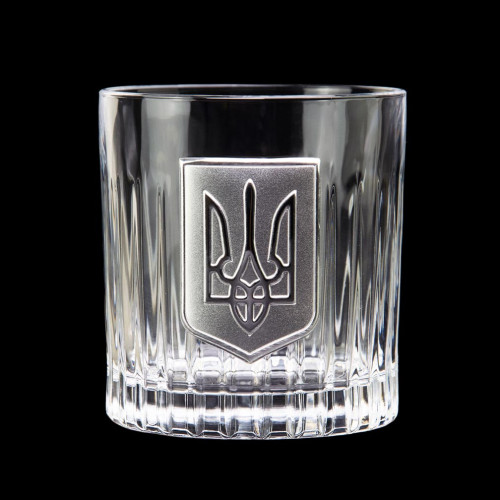 Набор стаканов для виски "Тризуб" Boss Crystal, 6 шт.  (B6TRY2XS) фото 2