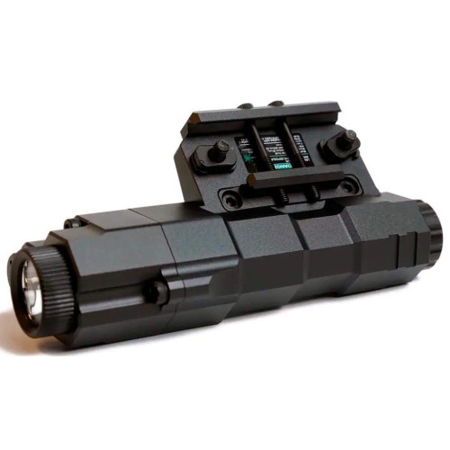 Тактичний ліхтар X-Gun Rapid Combo IR 1600 Lm з ЛЦВ та кріпленням на Picatinny/M-LOK фото 2