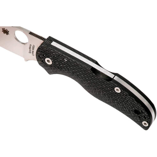 Ніж Spyderco Native 5 Fluted Carbon S90V (C41CFFP5) фото 7