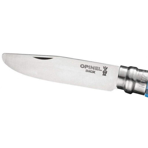 Нож Opinel №7 "Outdoor Junior" голубой фото 2