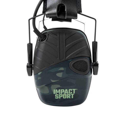 Стрілецьки навушники Howard Leight Impact Sport Earmuff Black MultiCam активні фото 5