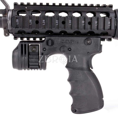 Рукоятка передняя FAB Defense T-GRIP-R с креплением для фонаря фото 5