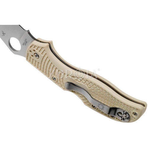 Ніж Spyderco Stretch 2 Straight Spine Ivory Sprint Run фото 5