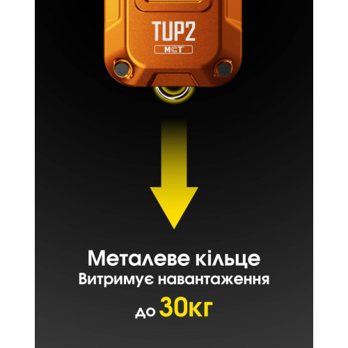 Ліхтар наключний Nitecore TUP2 MCT синій фото 21