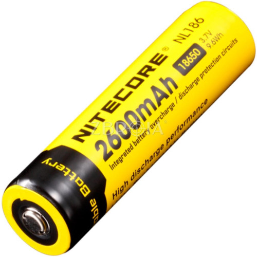 Акумулятор літієвий Nitecore NL186 фото