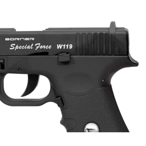 Пневматичний пістолет Borner Special Force W119 (Glock 17) фото 5