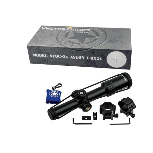 Оптичний приціл Vector Optics Aston 1-6x24 SFP фото 9
