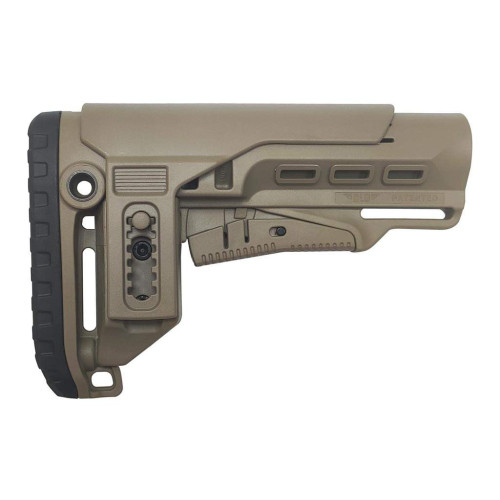 Приклад DLG TBS Tactical PCP (Mil-Spec) із регульованою щокою, койот фото 2