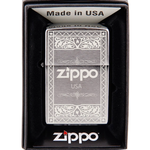 Запальничка ZIPPO 200503 zippo logo фото 2