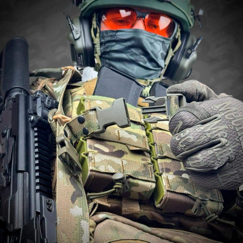 Ремень оружейный трехточечный RAGNAROK «Hel» Gen.II carbine Мультикам фото 6
