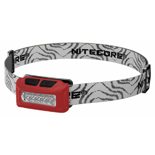 Ліхтар налобний Nitecore NU10 червоний фото