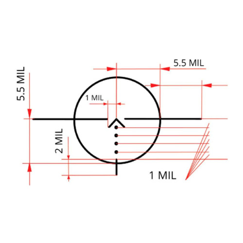 Оптичний приціл Immersive Optics 5x24 Mildot Rapid фото 8