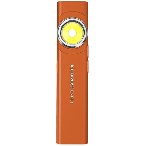 Ультратонкий фонарь Klarus E5 Plus 650 лм/500 mAh. Orange фото