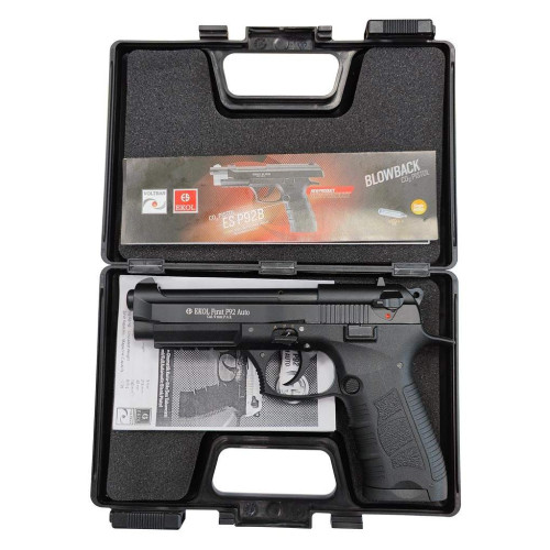 Шумовий пістолет EKOL Firat P92 Auto Black фото 7