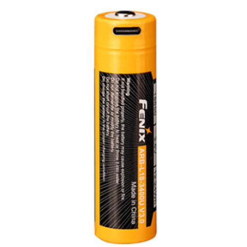 Аккумулятор Fenix ARB-L18-3400U-V30 18650 3400 mAh Type-C фото 4