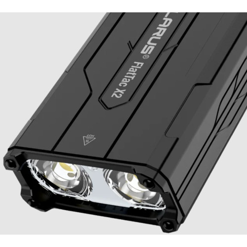 Ультратонкий фонарь Klarus FlatTac X2 3000 лм/1500 mAh. Black фото 12