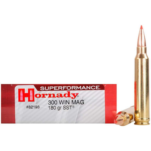 Патрон Hornady Superformance кал. 300 Win Mag пуля SST, масса 11.66 гр/180 гран фото 3