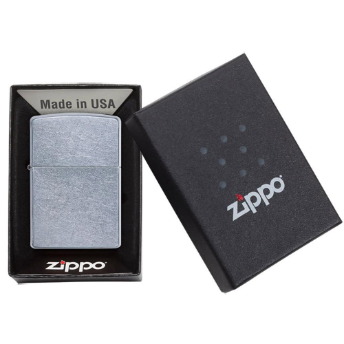 Запальничка ZIPPO 207 Street Chrome фото 3