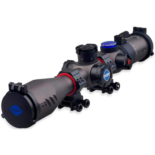 Крепления-кольца Discovery Optics на "ласточкин хвост" (25.4/30/34 мм, низкие) фото 4