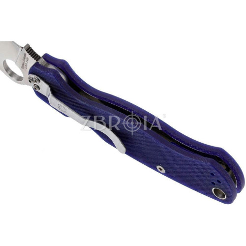 Ніж Spyderco ParaMilitary 2 Dark Blue (C81GPDBL2) фото 5
