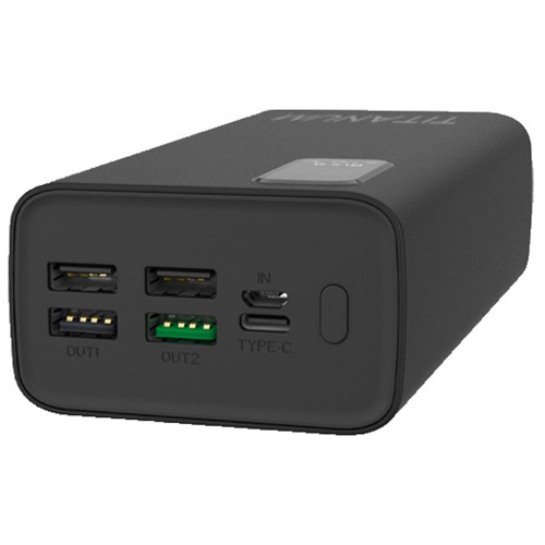 Повербанк Titanum 728S 30000 mAh Black фото 3