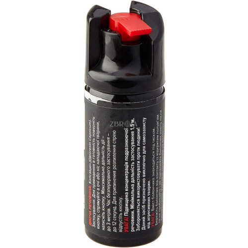 Газовый баллончик Sabre Red Magnum 60 конус (объем - 72 мл.) фото 2