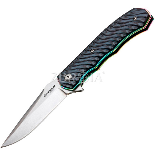 Нож Boker Magnum Satin Rainbow фото