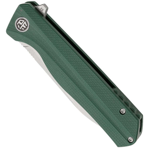 Нож Petrified Fish Forward Green G10, Stonewashed (PF818GRW) фото 4