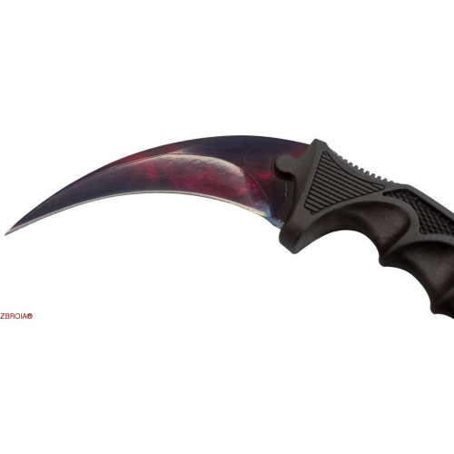 Нож CS GO Karambit Night Sakura Red фото 4