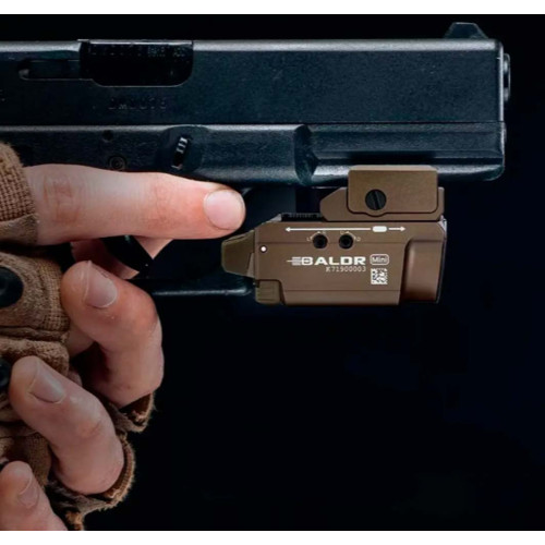 Фонарь Olight Baldr Mini green laser. Цвет - desert tan фото 14