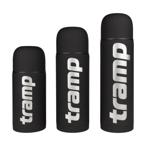 Термос TRAMP Soft Touch 1,2 л Black фото 4