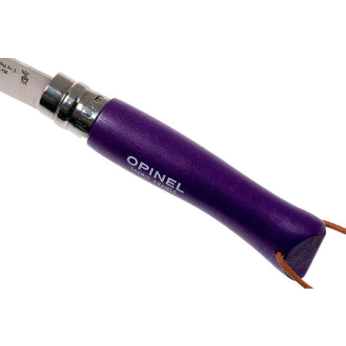 Ніж Opinel №7 Inox Trekking пурпурний фото 6