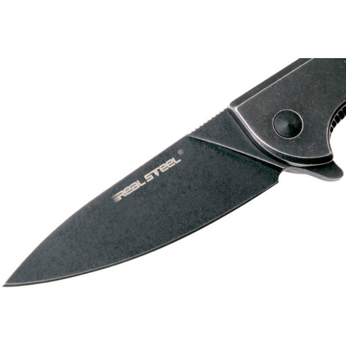 Нож Real Steel E571 Black Stonewashed (7132) фото 3