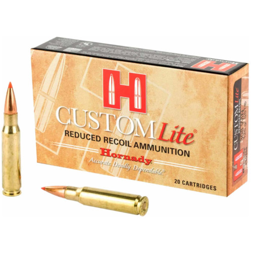Патрон Hornady Custom Lite кал. 308 Win куля SST, маса 8.1 г/125 гран фото