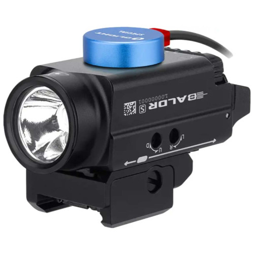 Фонарь Olight Baldr S Green Laser. Цвет - чёрный фото 10