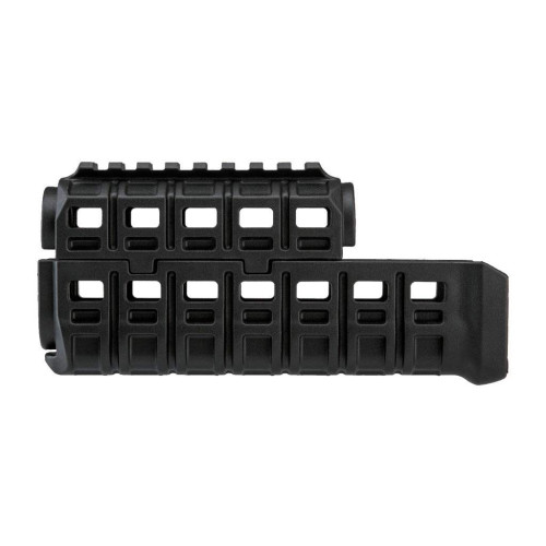 Цевье DLG Tactical (DLG-136) для АК-47/74 c планкой Picatinny + слоты M-LOK (полимер) черное фото 8