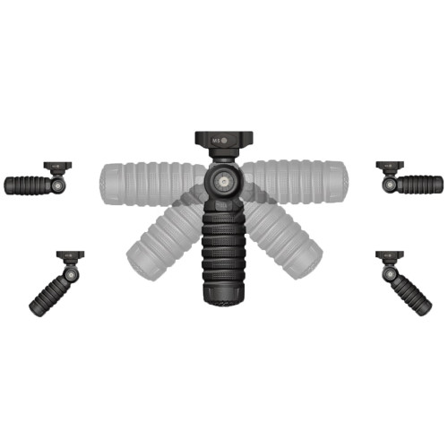 Адаптер с складной рукояткой DLG Tactical (DLG-044/039) на Picatinny Black фото 4