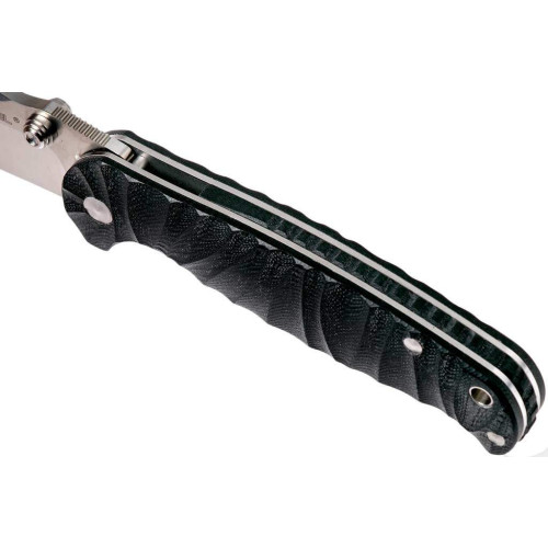 Нож Real Steel H6 Grooved Black (7785) фото 7