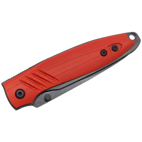 Нож Mr. Blade Shot Blackwash Red фото 3