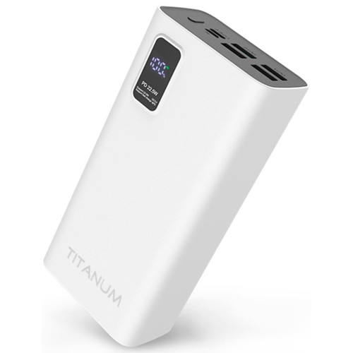 Повербанк Titanum 728S 30000 mAh White фото 3