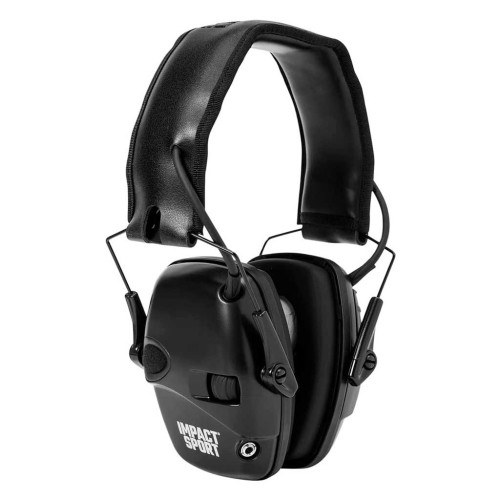 Стрілецькі навушники Howard Leight Impact Sport Earmuff Black активні фото