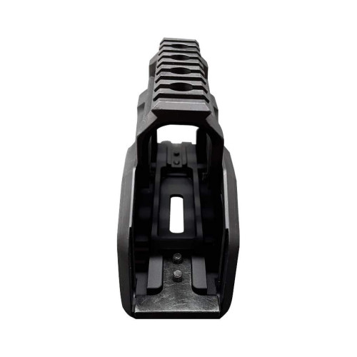 Цівка X-GUN Handguard для АКС-74У (алюміній) чорна фото 5