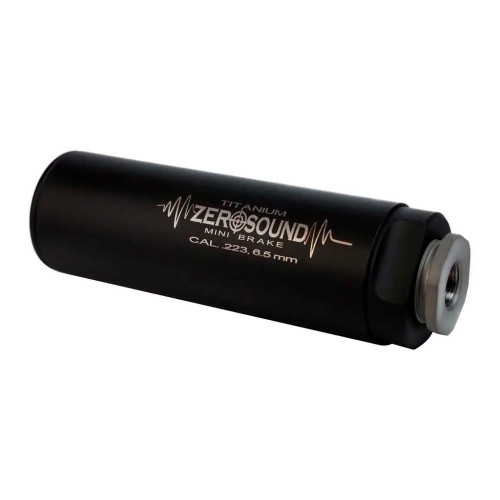 Глушник Zero Sound TITANium Mini Brake кал. 223 - 6,5 Creedmoor. Різьба 1/2"-28 UNEF фото 3