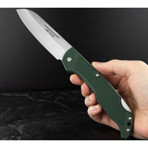 Нож складной Ontario Knife Camp Plus Chef's Green фото 6