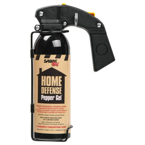 Газовый баллончик Sabre Red Home Defender (объем - 500 мл.) с настенным креплением фото 4