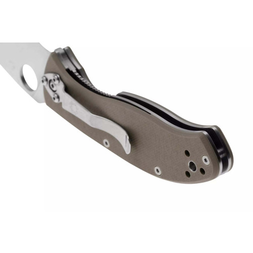 Ніж Spyderco Tenacious Brown (C122GBNM4P) фото 4