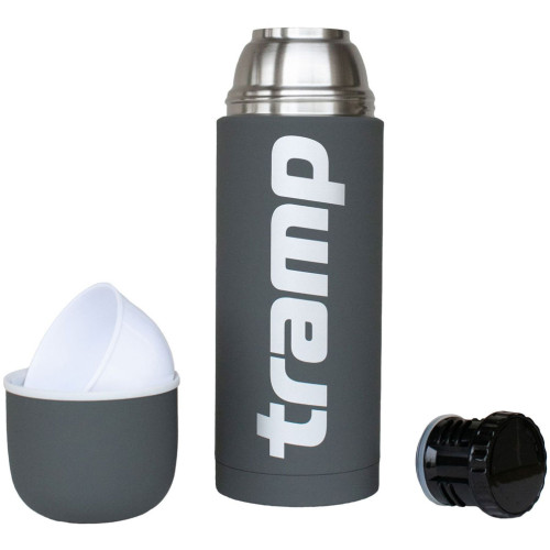Термос TRAMP Soft Touch 1 л Grey фото 2
