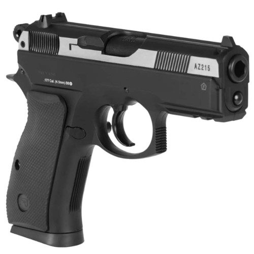 Пістолет пневматичний ASG CZ 75D Compact Nickel фото 4