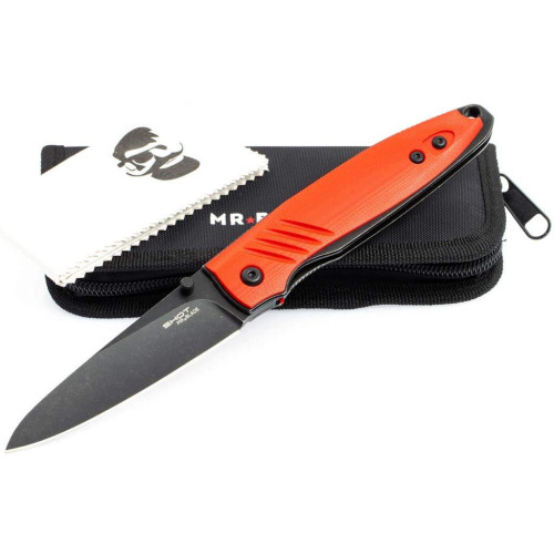 Нож Mr. Blade Shot Blackwash Red фото 2